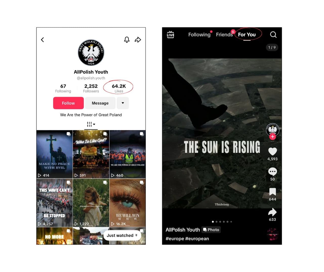 Screenshoty z 11. srpna 2025