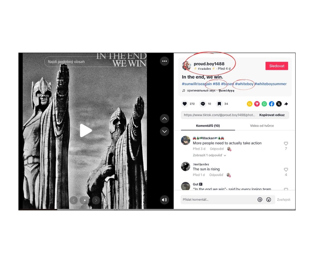 Screenshot z 20. srpna 2025
